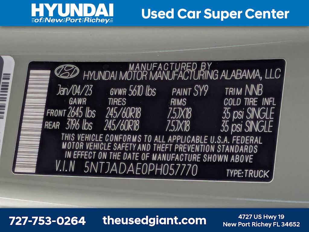 Thumbnail: 2023 Hyundai Santa Cruz - 32