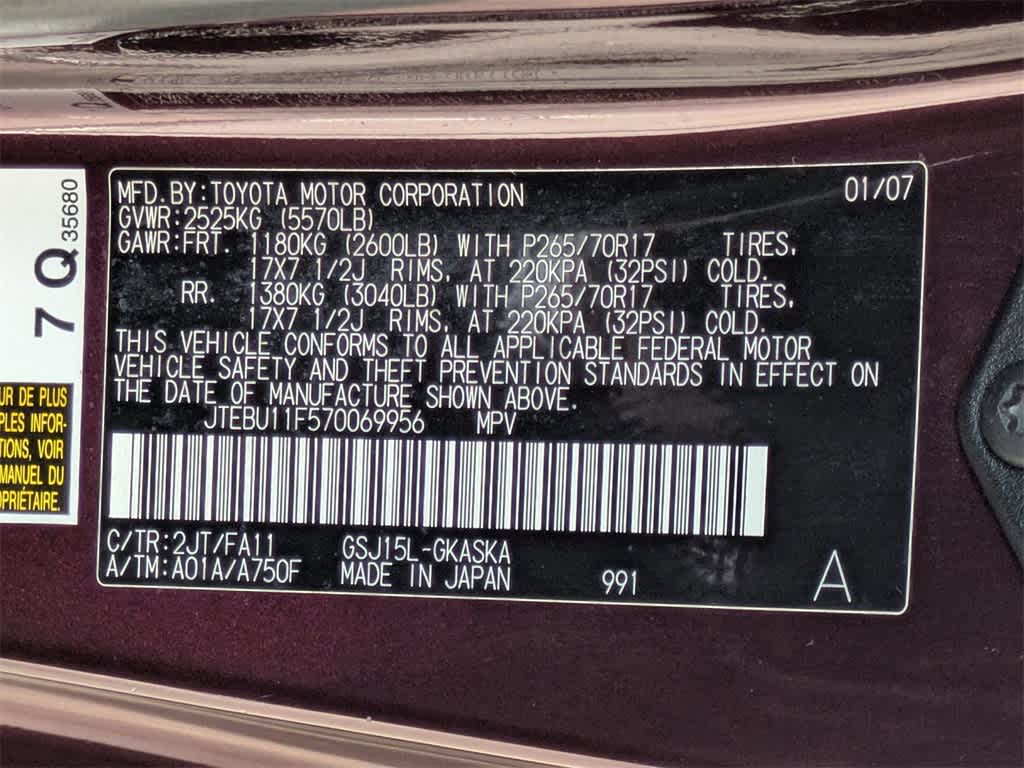 Thumbnail: 2007 Toyota FJ Cruiser - 27