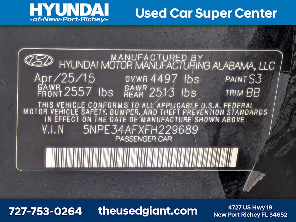 Thumbnail: 2015 Hyundai Sonata - 41