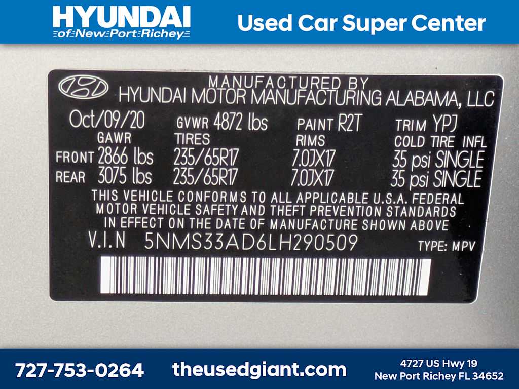 Thumbnail: 2020 Hyundai Santa Fe - 35