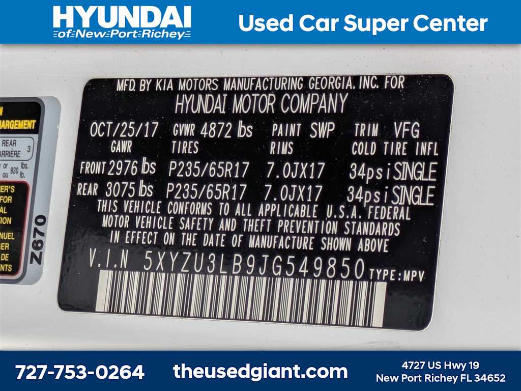 Thumbnail: 2018 Hyundai Santa Fe - 42