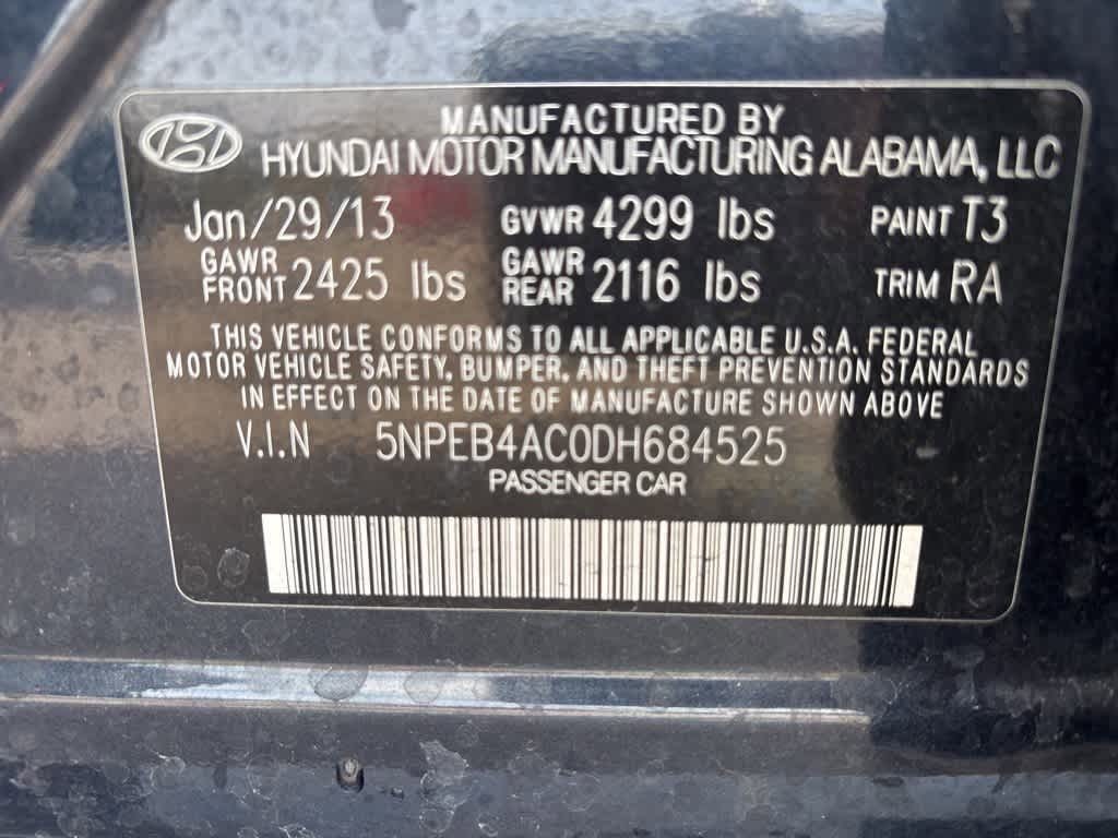 Thumbnail: 2013 Hyundai Sonata - 12