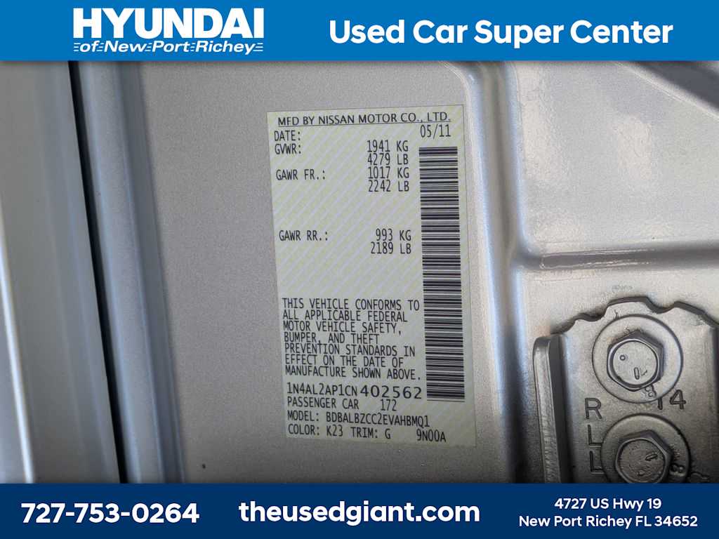Thumbnail: 2012 Nissan Altima - 36