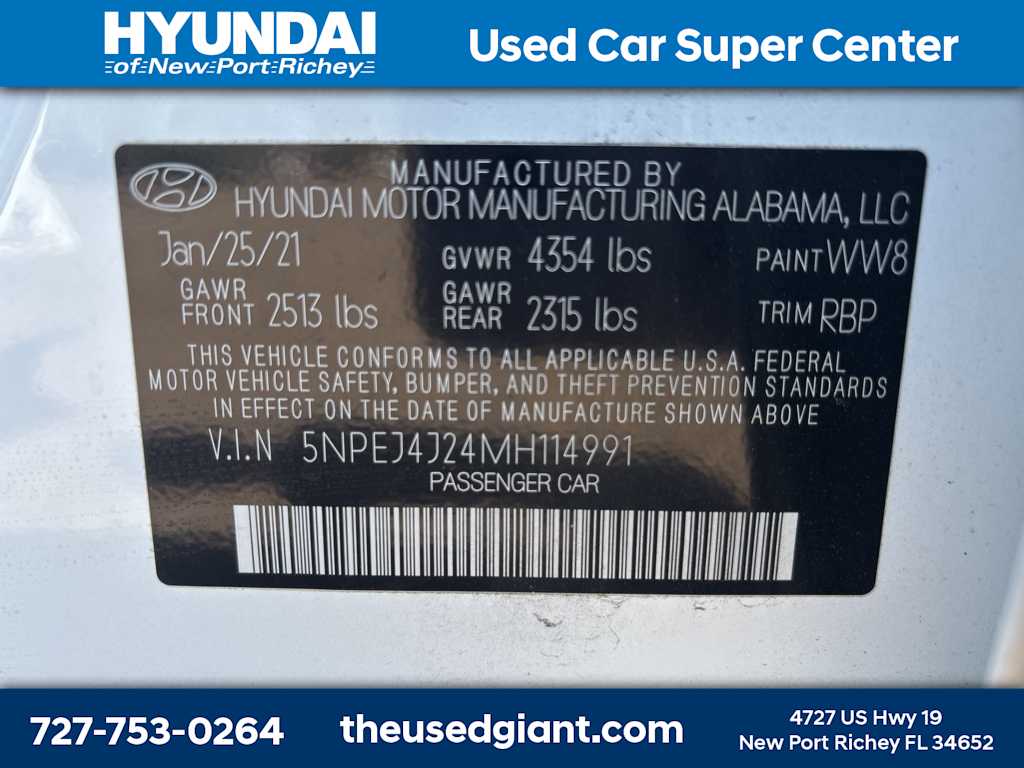 Thumbnail: 2021 Hyundai Sonata - 12