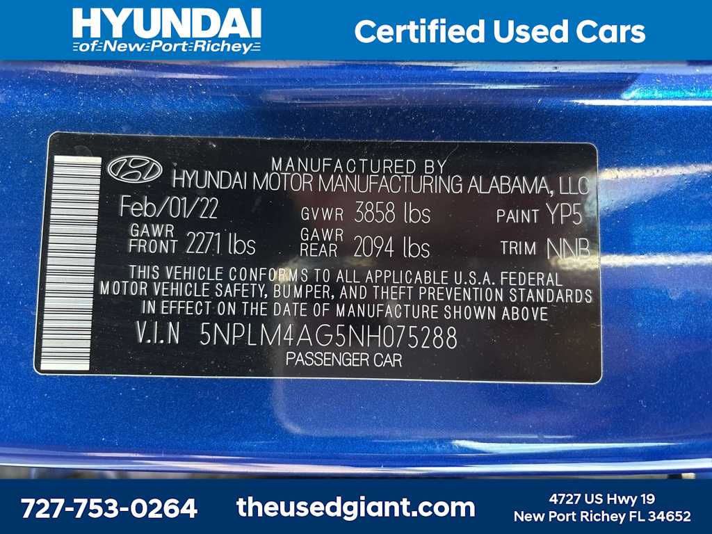 2022 Hyundai Elantra SEL 12