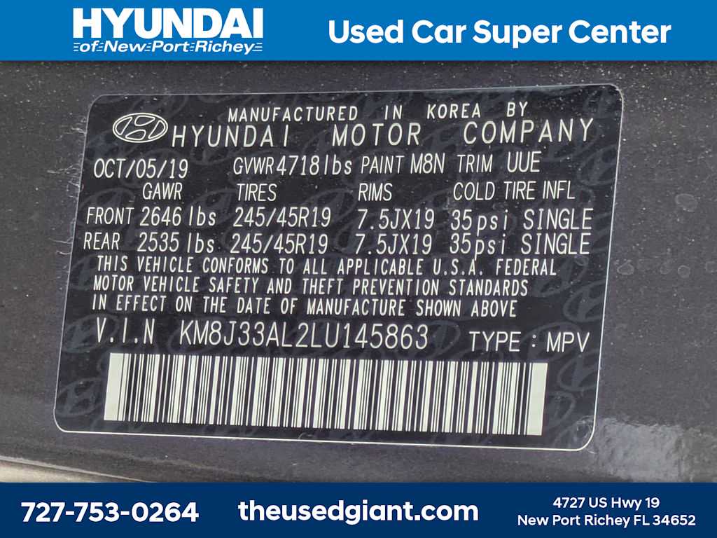 Thumbnail: 2020 Hyundai Tucson - 39