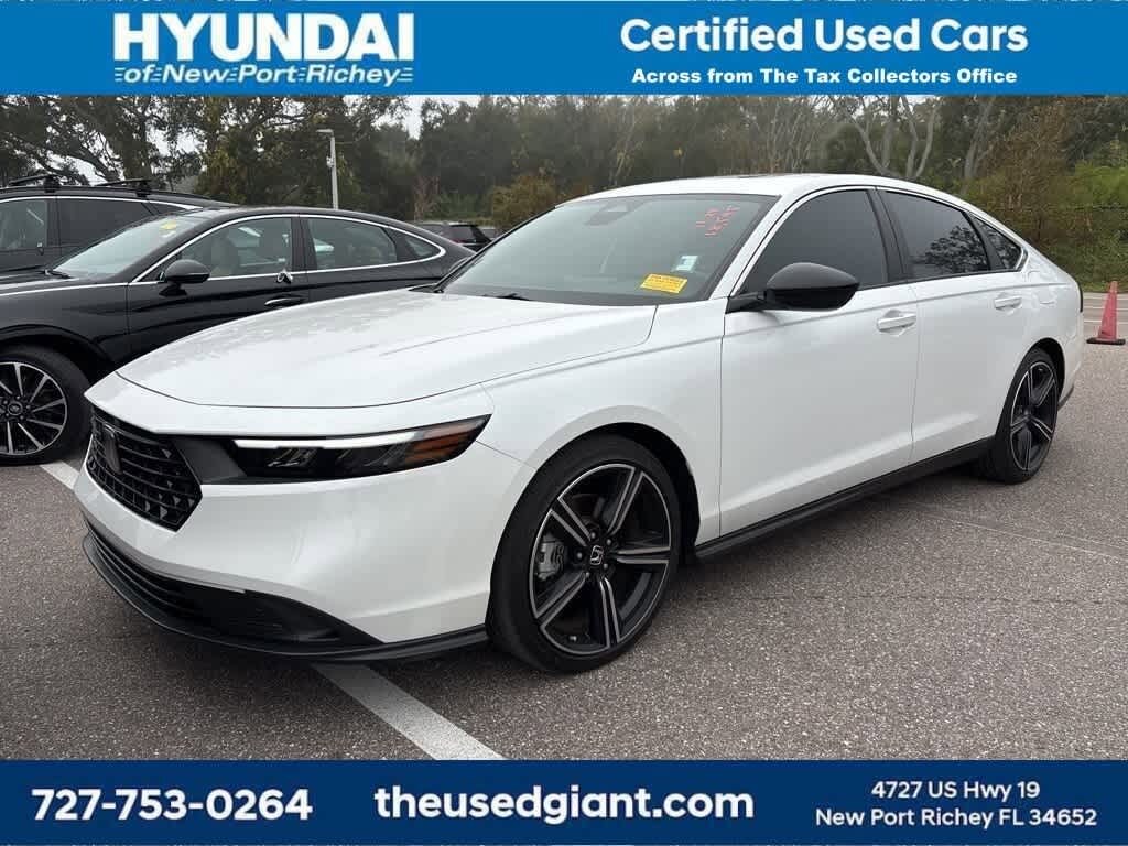 Used 2023 Honda Accord Hybrid Sport w/BSI Sedan