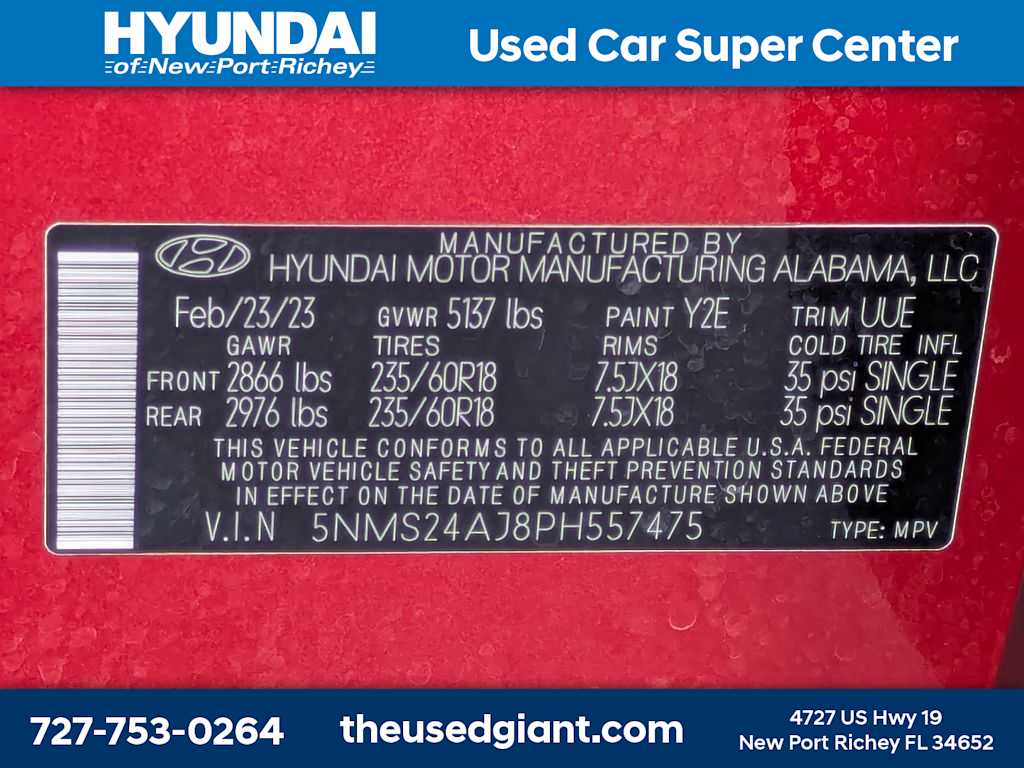 Thumbnail: 2023 Hyundai Santa Fe - 40