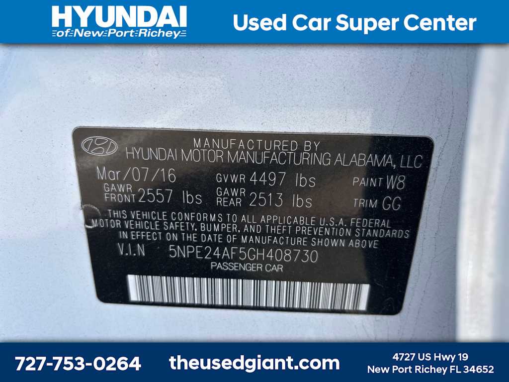 Thumbnail: 2016 Hyundai Sonata - 12