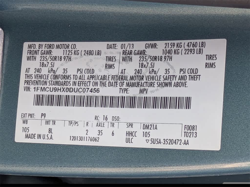 Thumbnail: 2013 Ford Escape - 15