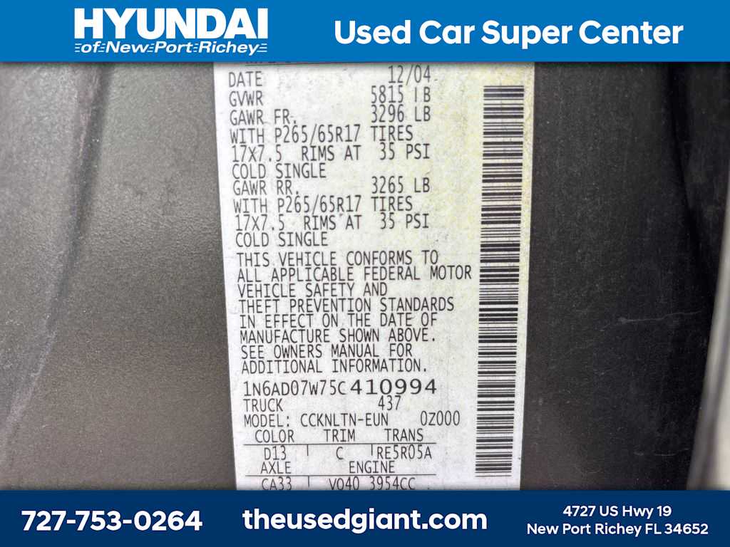 Thumbnail: 2005 Nissan Frontier - 15