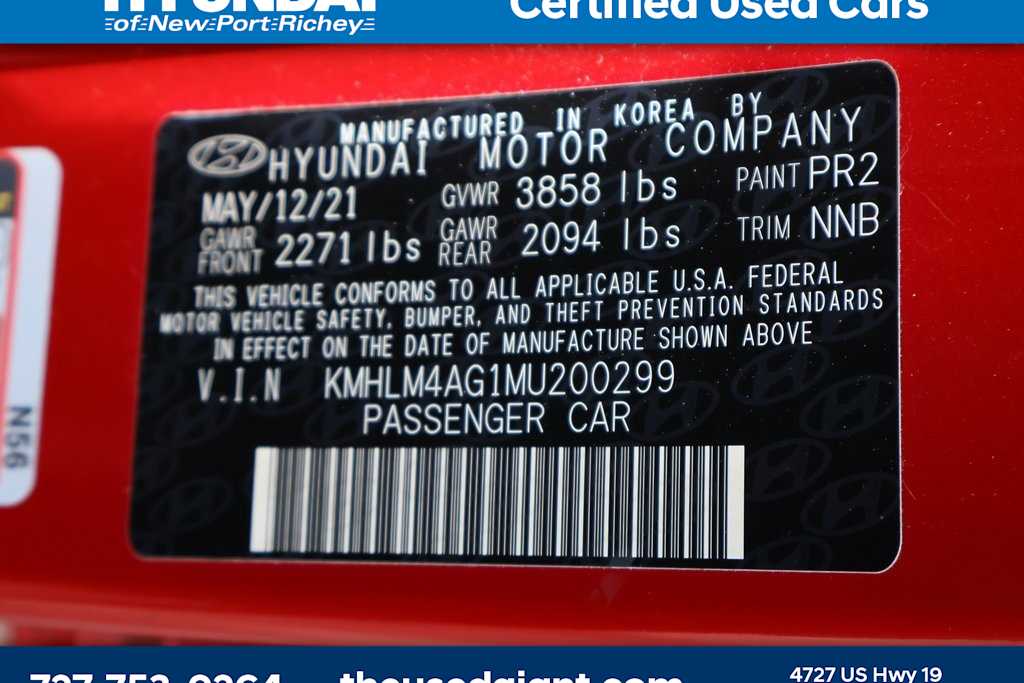 2021 Hyundai Elantra SEL 13