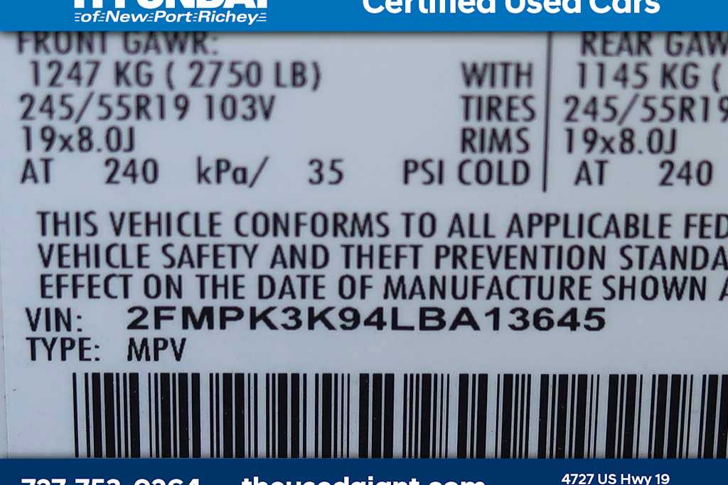 Thumbnail: 2020 Ford Edge - 14
