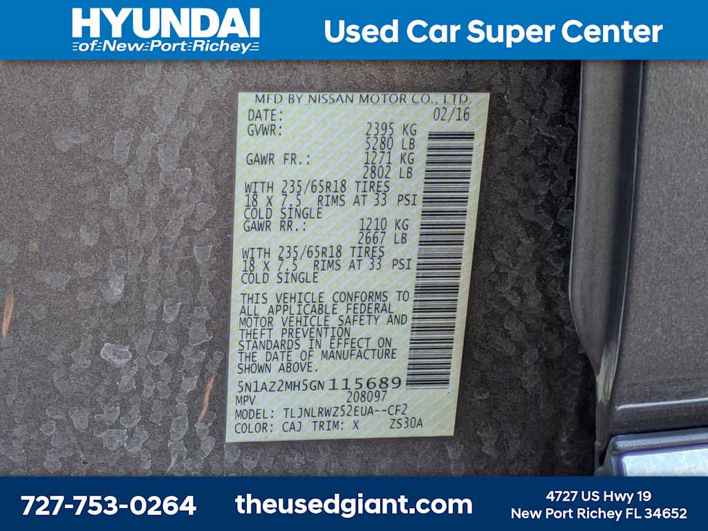 Thumbnail: 2016 Nissan Murano - 41