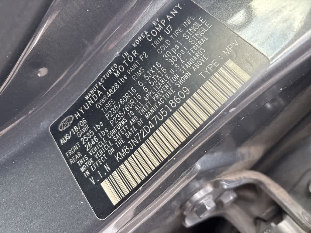 Thumbnail: 2007 Hyundai Tucson - 12