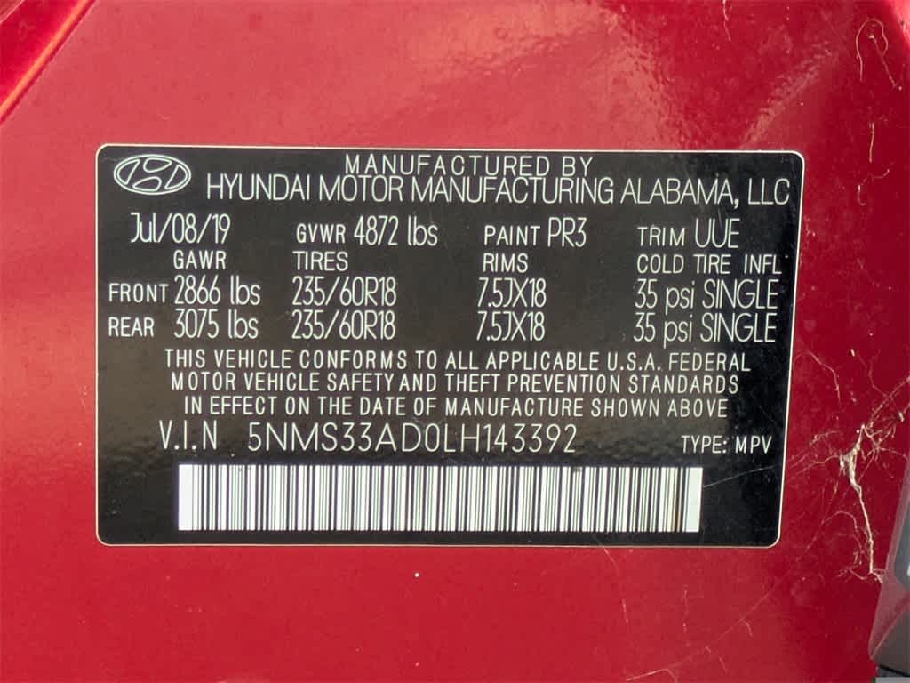 Thumbnail: 2020 Hyundai Santa Fe - 37