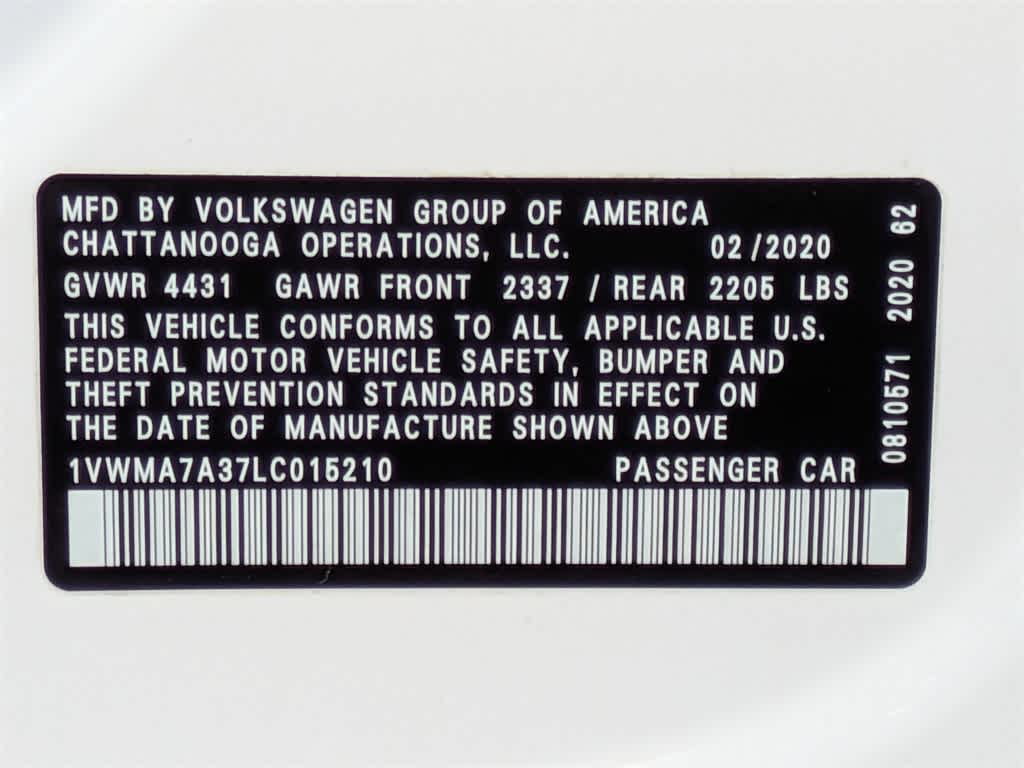 Thumbnail: 2020 Volkswagen Passat - 33