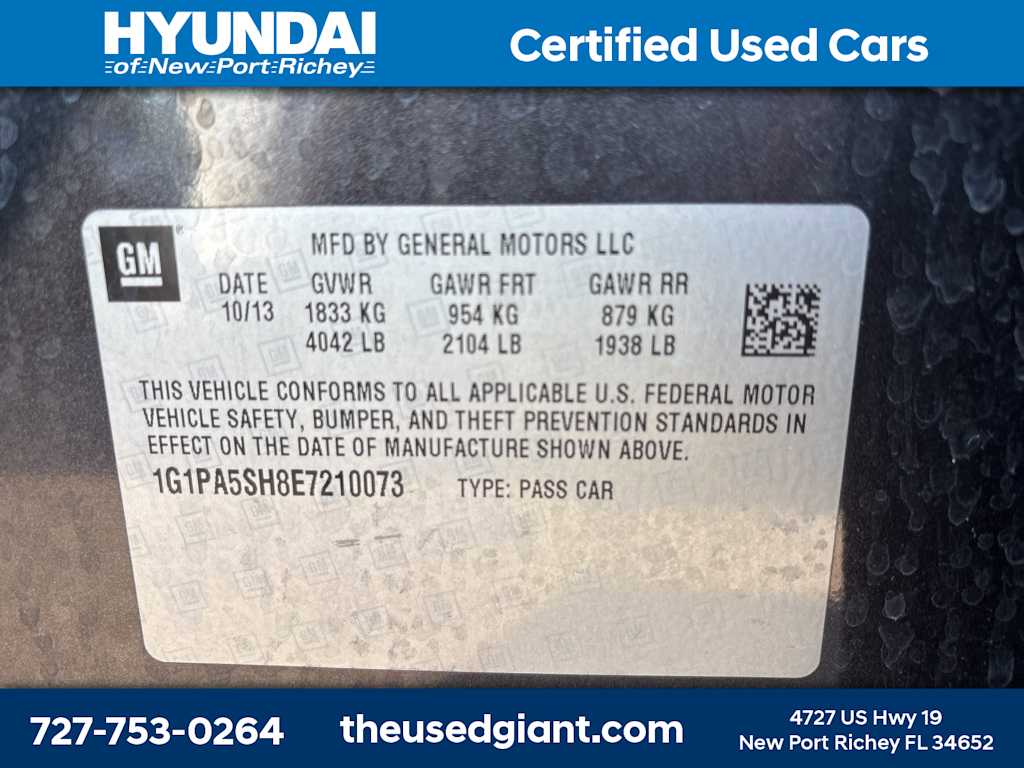 Thumbnail: 2014 Chevrolet Cruze - 12