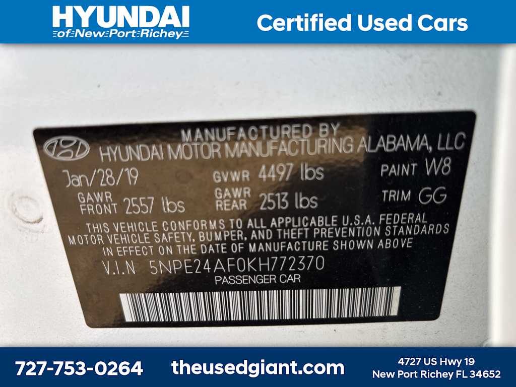 Thumbnail: 2019 Hyundai Sonata - 13