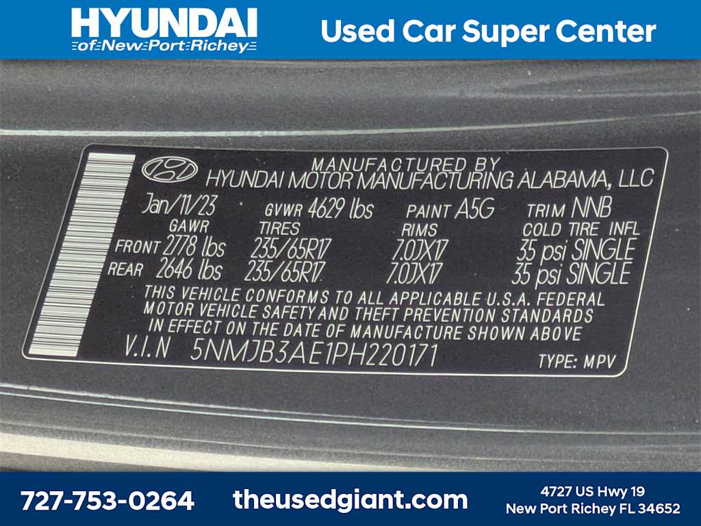 Thumbnail: 2023 Hyundai Tucson - 38