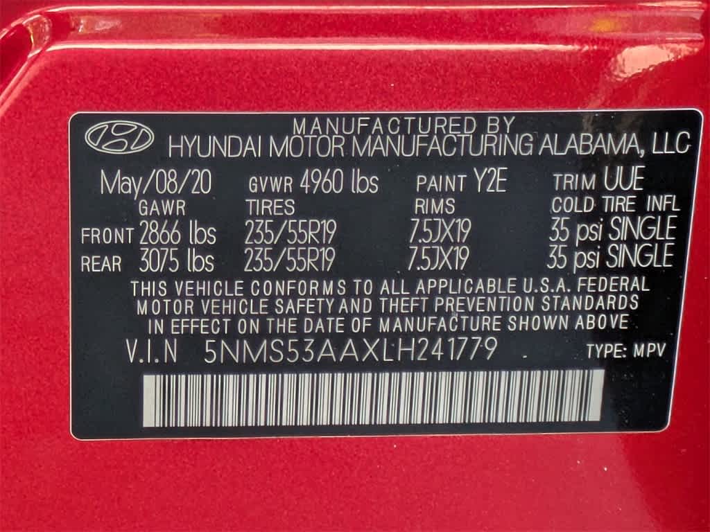 Thumbnail: 2020 Hyundai Santa Fe - 41