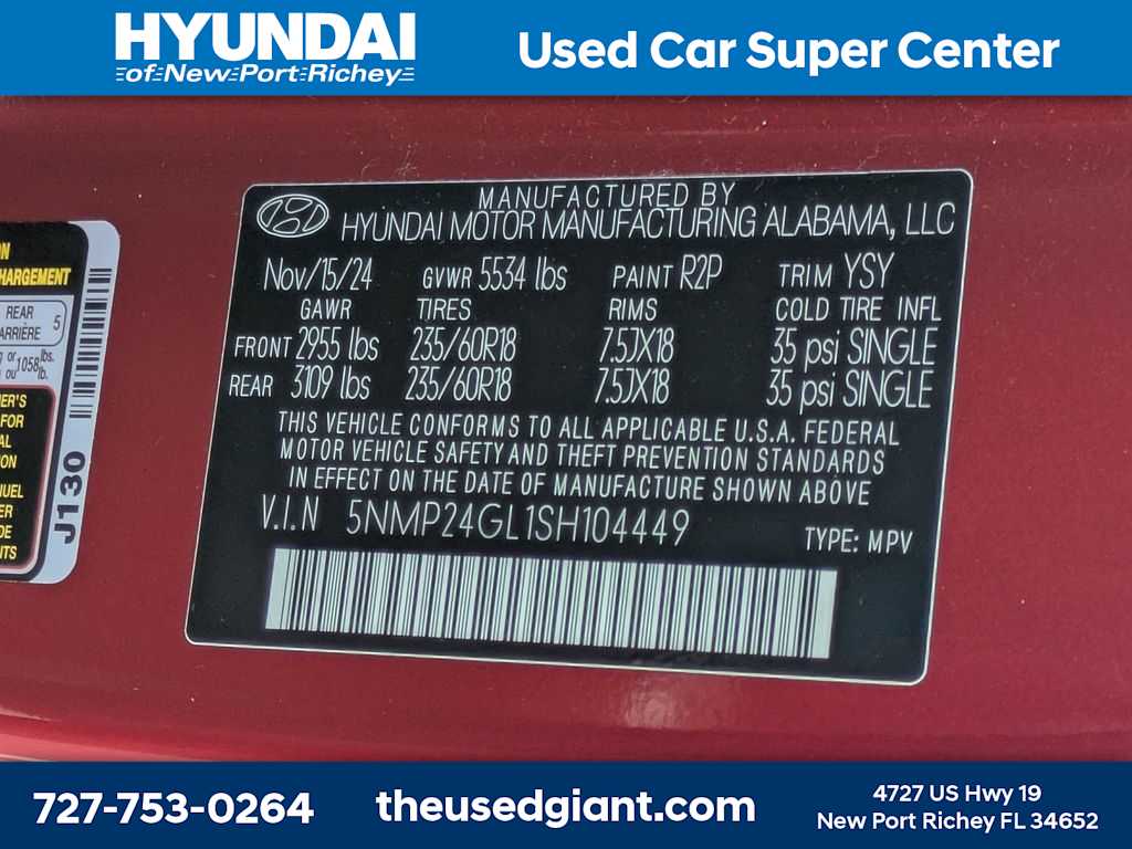 Thumbnail: 2025 Hyundai Santa Fe - 42