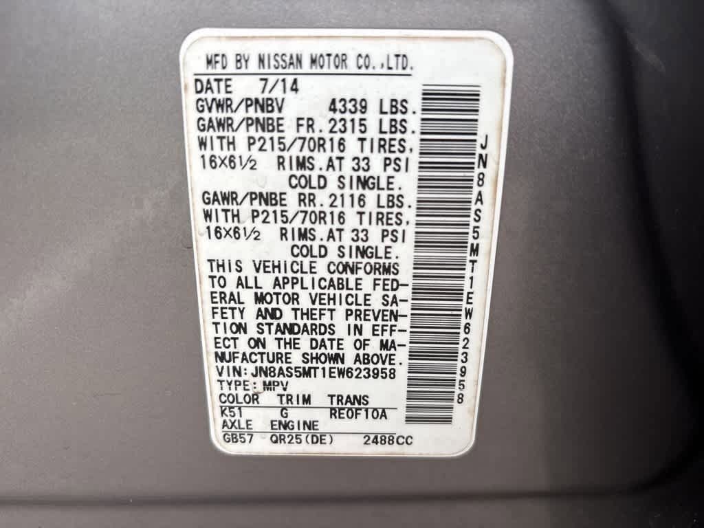 Thumbnail: 2014 Nissan Rogue - 13