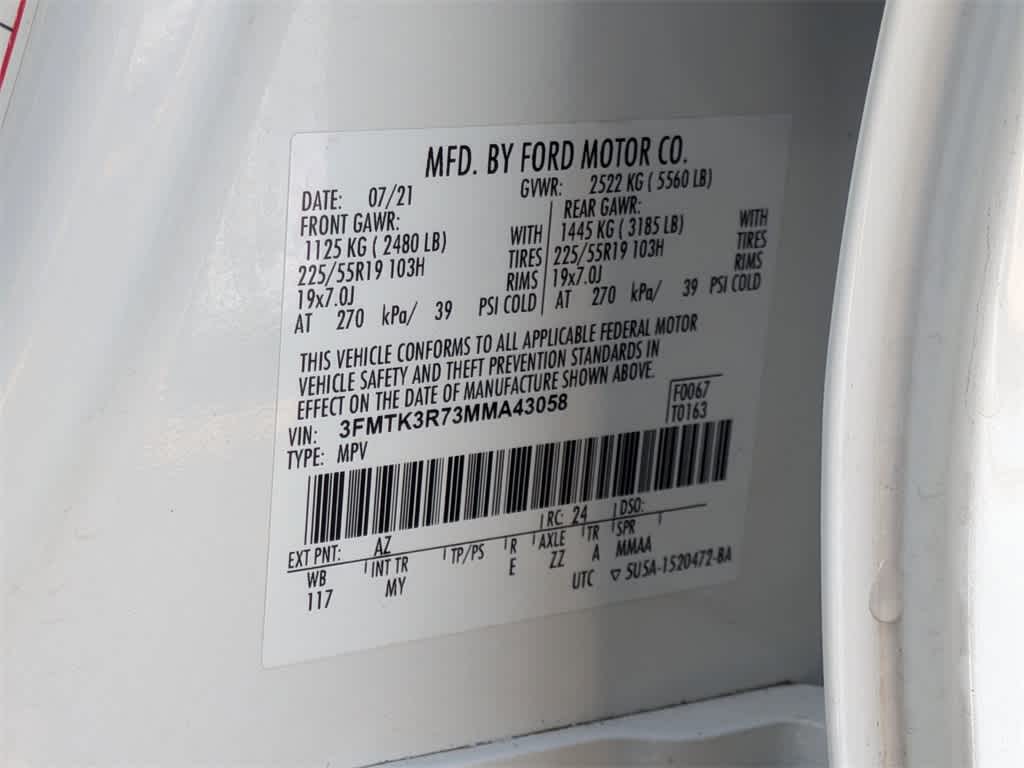 Thumbnail: 2021 Ford Mustang Mach-E - 17