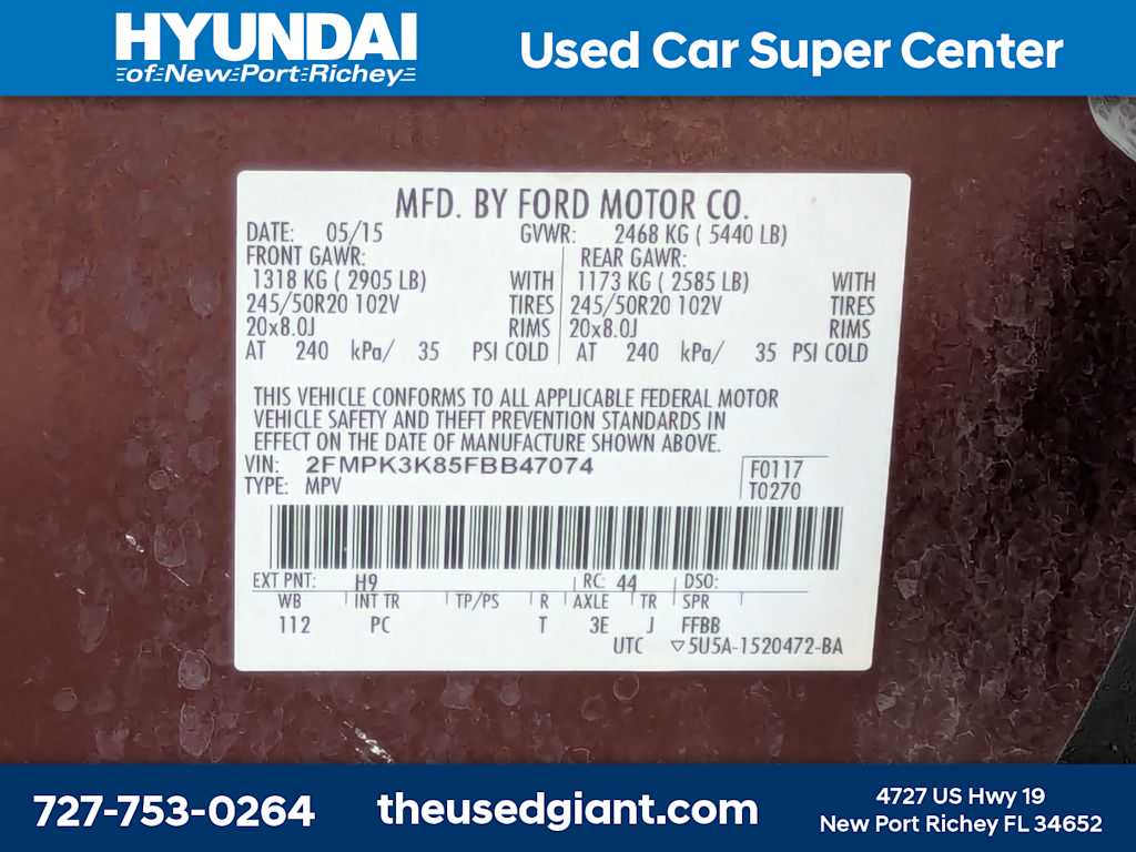 Thumbnail: 2015 Ford Edge - 42