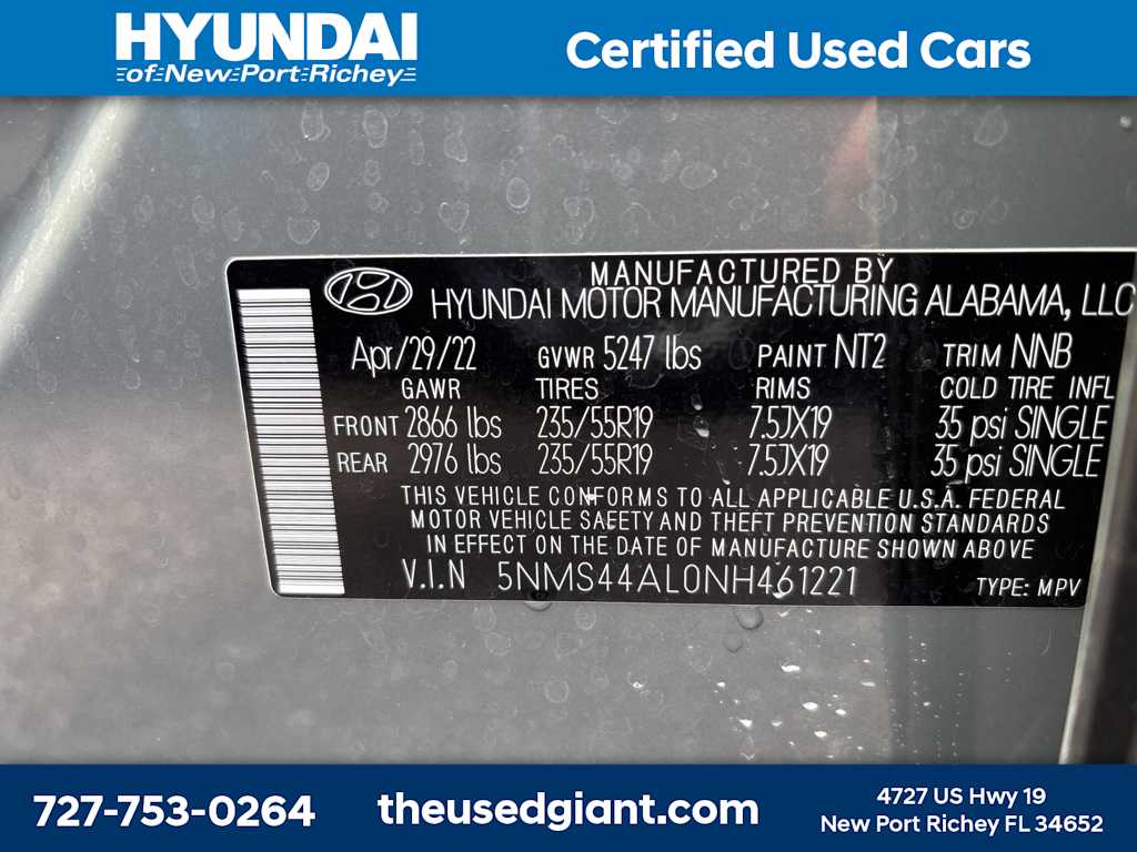 Thumbnail: 2022 Hyundai Santa Fe - 15