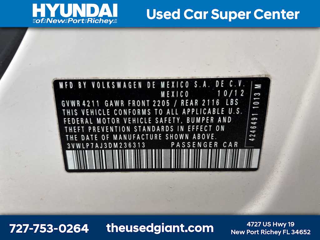 Thumbnail: 2013 Volkswagen Jetta - 14