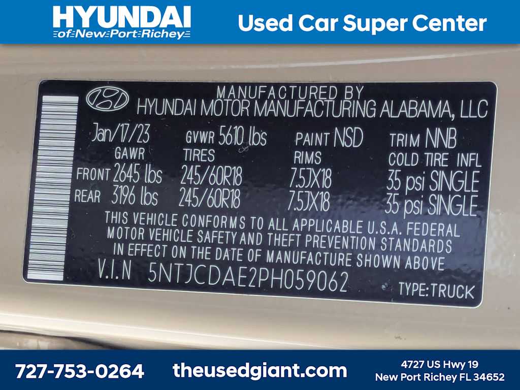 Thumbnail: 2023 Hyundai Santa Cruz - 36