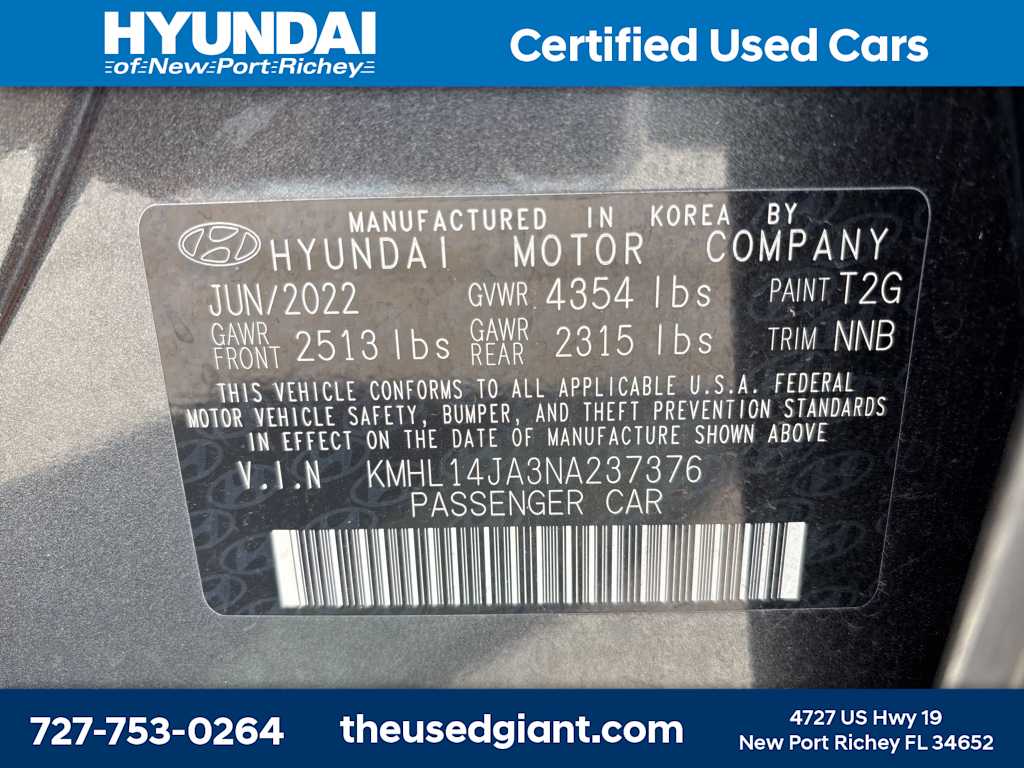 Thumbnail: 2022 Hyundai Sonata - 13