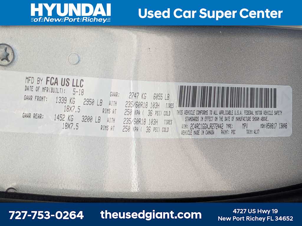 Thumbnail: 2018 Chrysler Pacifica - 50