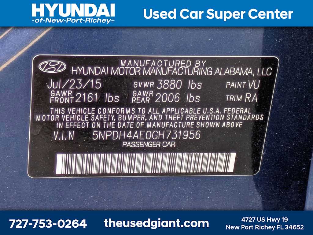 Thumbnail: 2016 Hyundai Elantra - 12