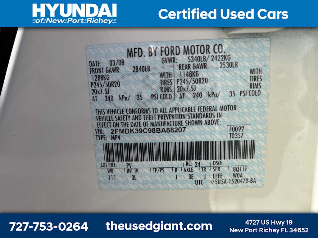 Thumbnail: 2008 Ford Edge - 13