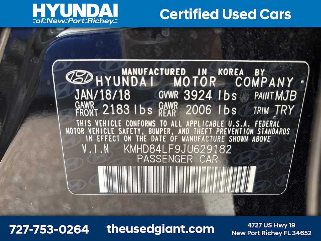 Thumbnail: 2018 Hyundai Elantra - 12