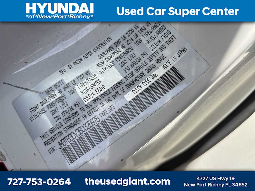 Thumbnail: 2011 Mazda CX-9 - 14