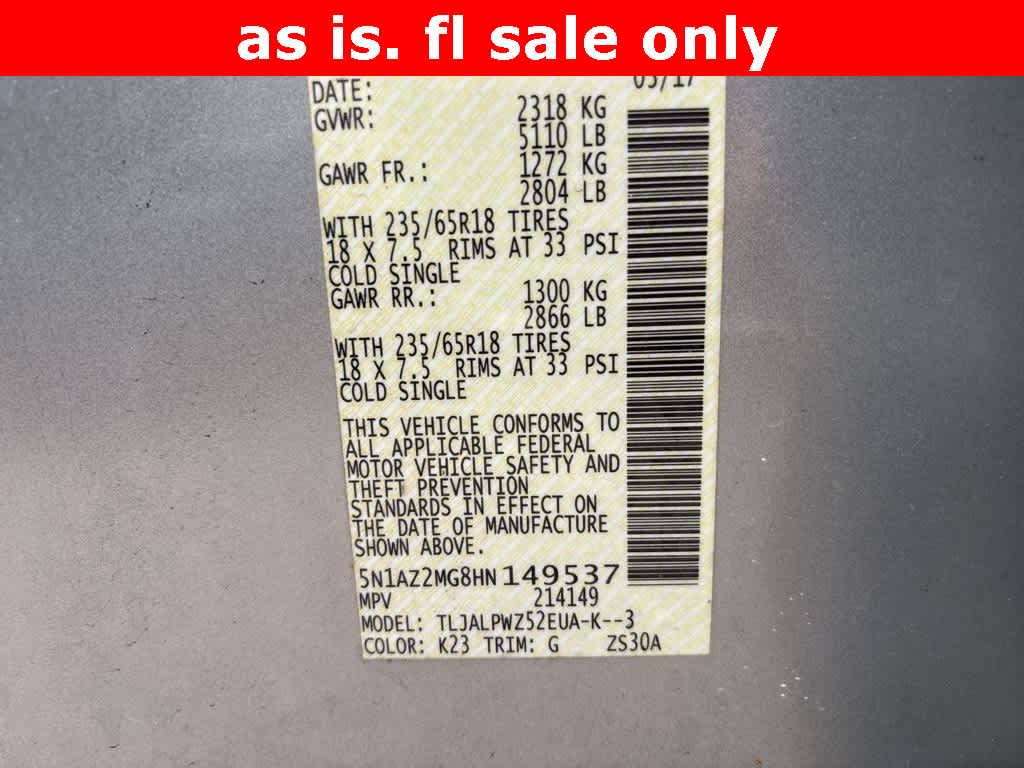 Thumbnail: 2017 Nissan Murano - 12