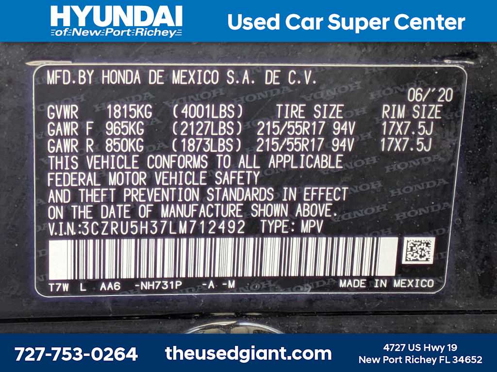 Thumbnail: 2020 Honda HR-V - 30