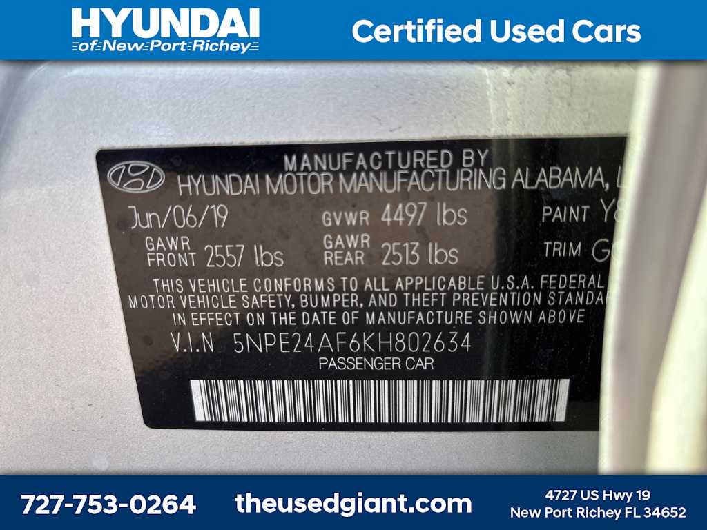 Thumbnail: 2019 Hyundai Sonata - 13