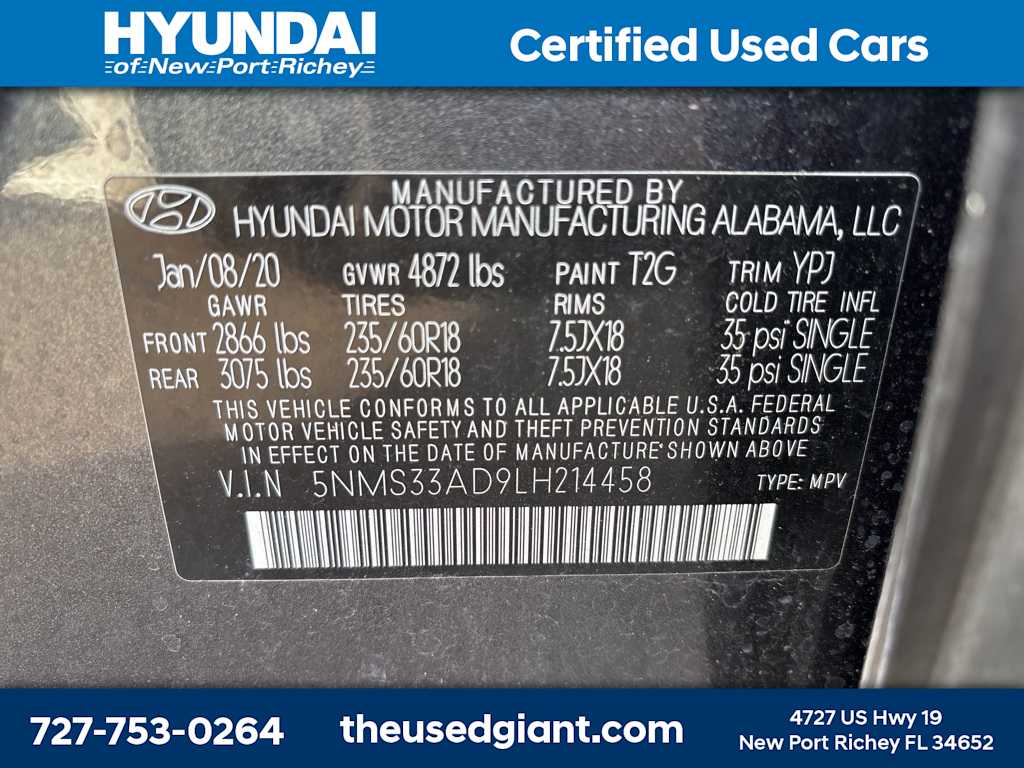 Thumbnail: 2020 Hyundai Santa Fe - 12