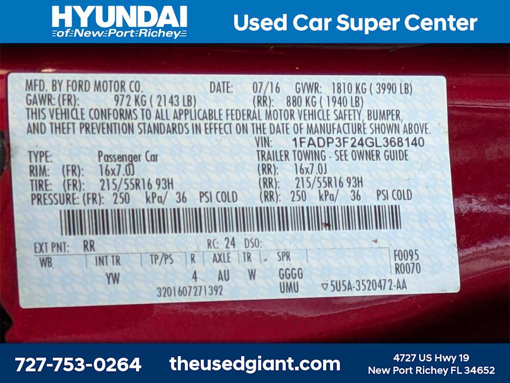 Thumbnail: 2016 Ford Focus - 28