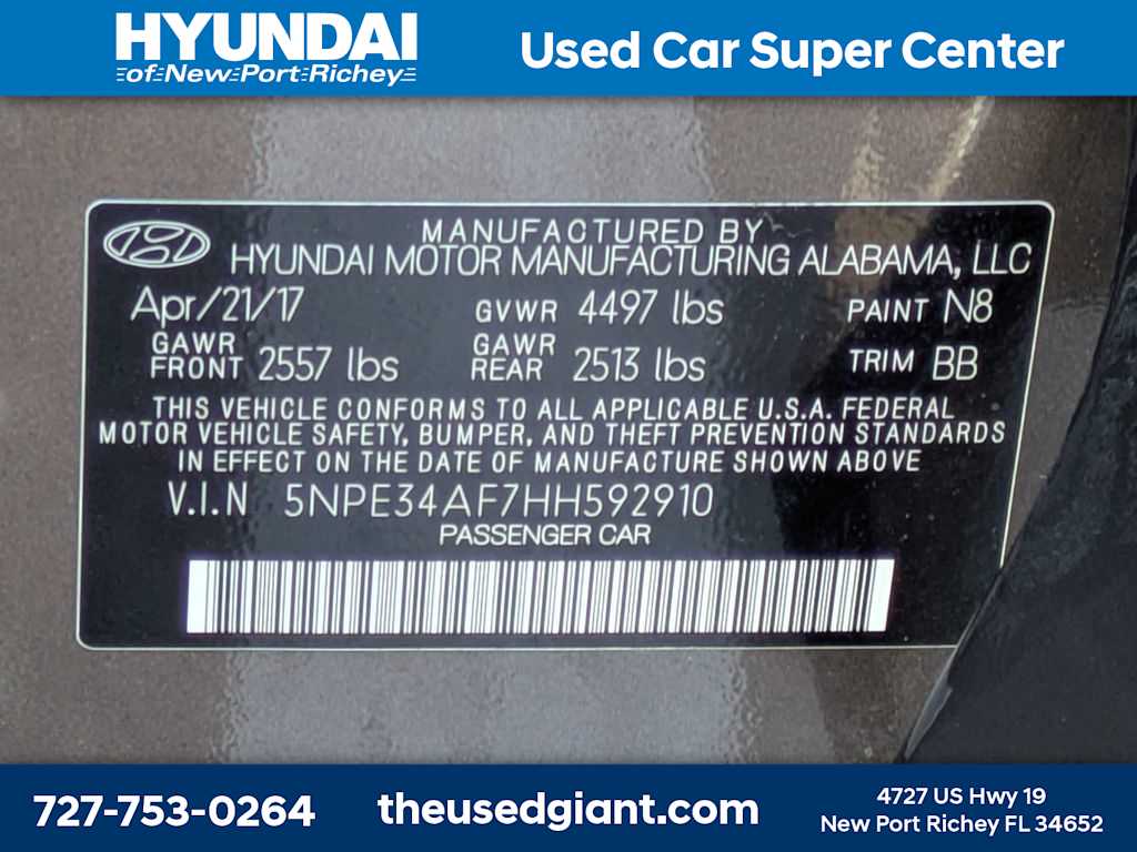 Thumbnail: 2017 Hyundai Sonata - 40