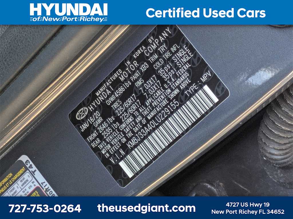 Thumbnail: 2020 Hyundai Tucson - 34