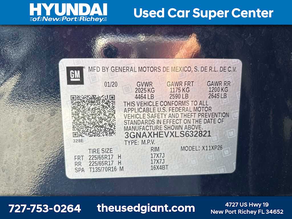 Thumbnail: 2020 Chevrolet Equinox - 12