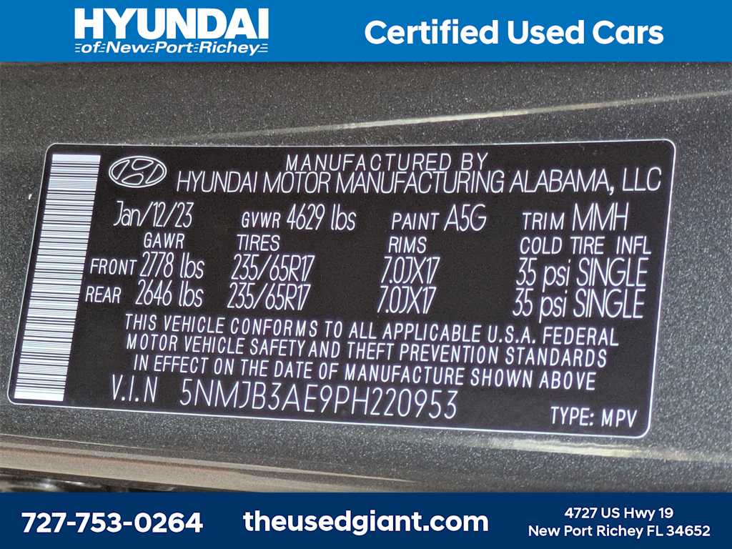 Thumbnail: 2023 Hyundai Tucson - 37