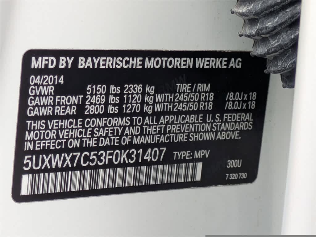 Thumbnail: 2015 BMW X3 - 39