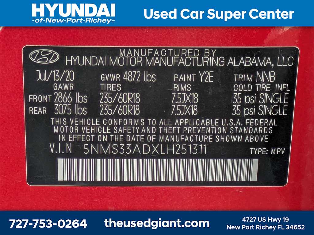 Thumbnail: 2020 Hyundai Santa Fe - 39