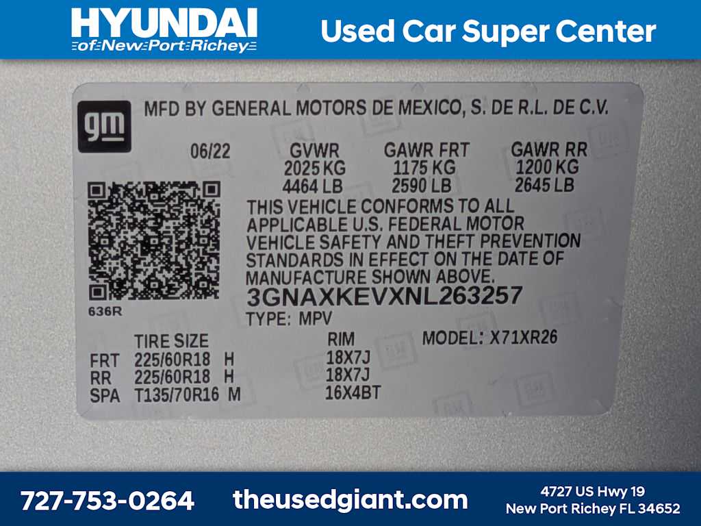 Thumbnail: 2022 Chevrolet Equinox - 46